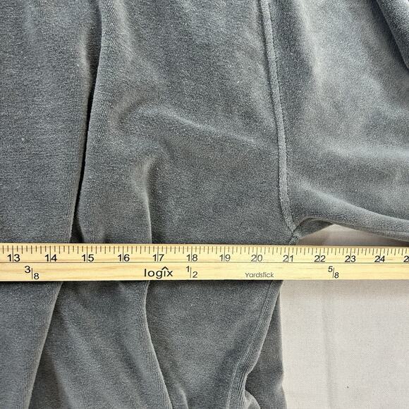 SOUTH POLE Jacket Men’s Large Gray Velour Track Full Zip Retro Y2K Streetwear - Picture 7 of 7